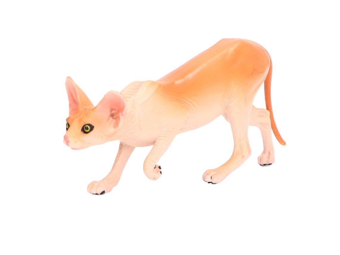 Ats modelo de Figura Simulada de Gato Sem Pelo Brinquedo para Crianças Decoração de Escritório Pl127 1834