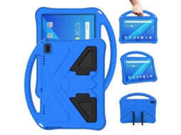 Capa Protetora Plana Anti-queda Em Eva Com Suporte Para Lenovo Tab 4 10 (tb-x304f/n) (preta)