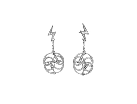 Brincos Just Cavalli Animal Gajar Silver