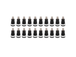 20 Peças Conector Fêmea De Soquete Platano 4mm Latão Terminal Para Barcos Rv Caminhões Preto