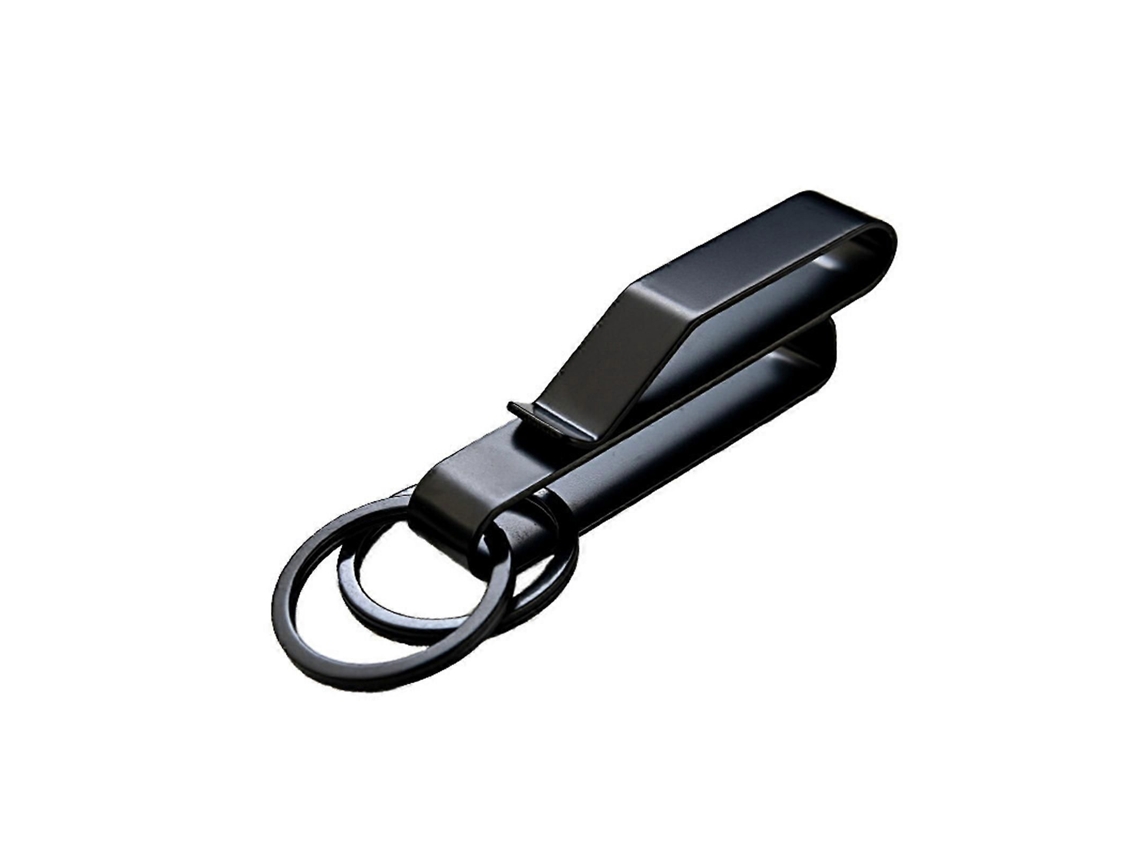 Fivela De Cinto Resistente, Universal, Em Aço Inoxidável, Para Chaveiro, Com Clipe De Segurança Anti-perda Para Chaves.