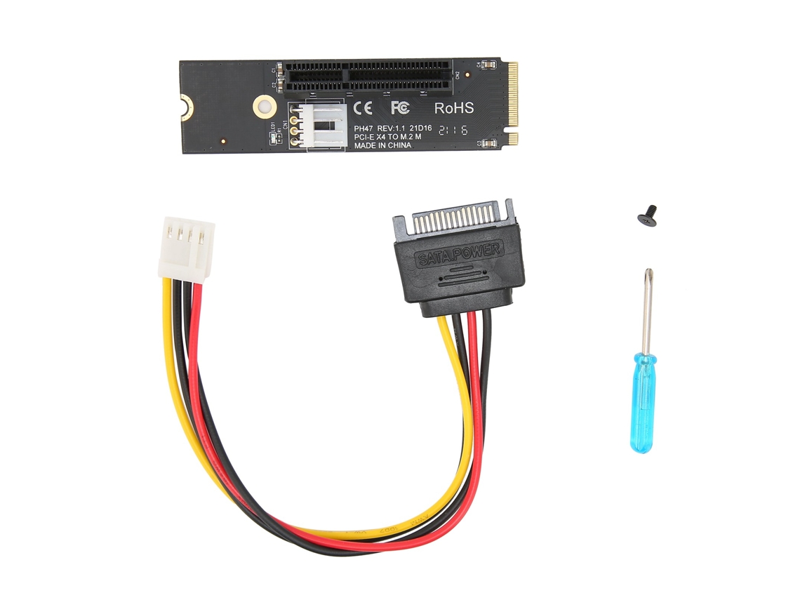 Adaptador De Riser Card (conversão Ngff Para Pcie M.2, Garantia De Anti Interferência)