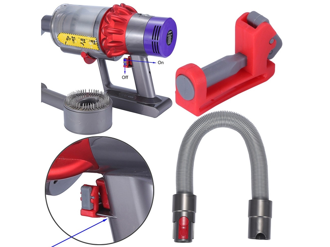 Hoseaccessories de bloqueio de gatilho para dyson v6/v7/v8/v10/v11/peças aspirador de pó ferramentas acessórios peças gadget