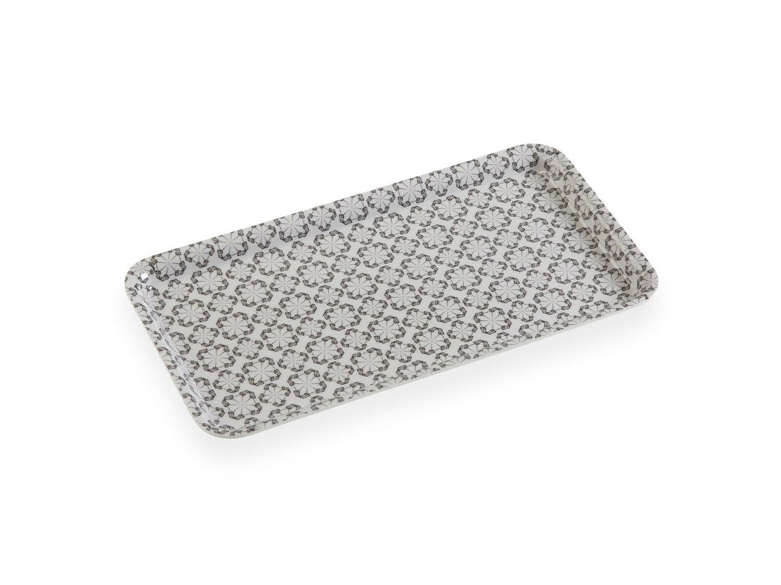 Tabuleiro Versa Oslo Cinzento Melamina 16 X 1,4 X 30 Cm