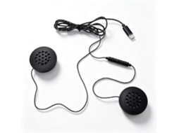 Dpofirs Casque De Moto, Écouteur Filaire Com Cabo 1,2 M, Son Stéréo, Controle Volume Do Micro En Ligne, Mains