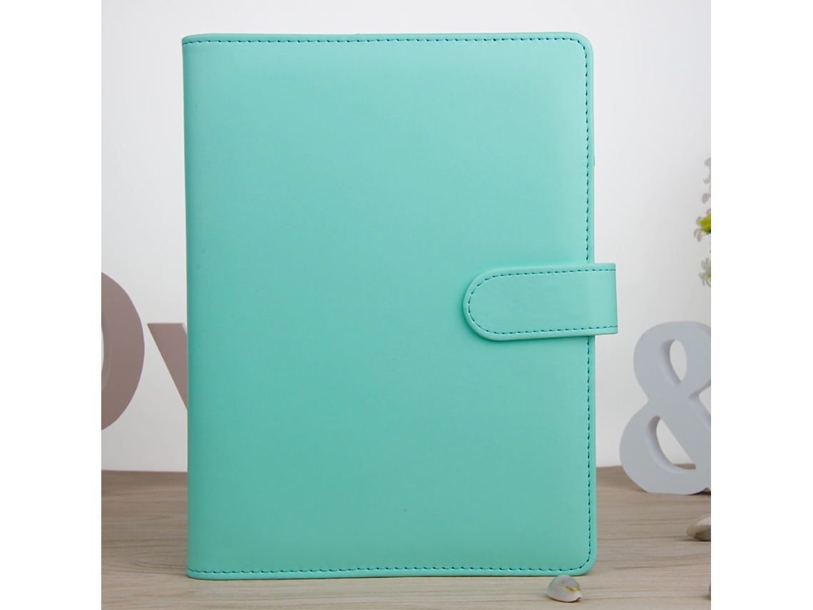 Caderno Simples De Papel Suave Espessoado Cor Macaron A5 Verde Para Meninas E Presente