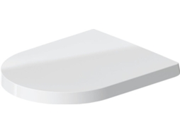 Assento de Sanita DURAVIT Me By Starck Dobradiças em Aço Inoxidável com Mecanismo de Fecho Suave Amovível Cor: Cor Interior Branco Cor Exterior