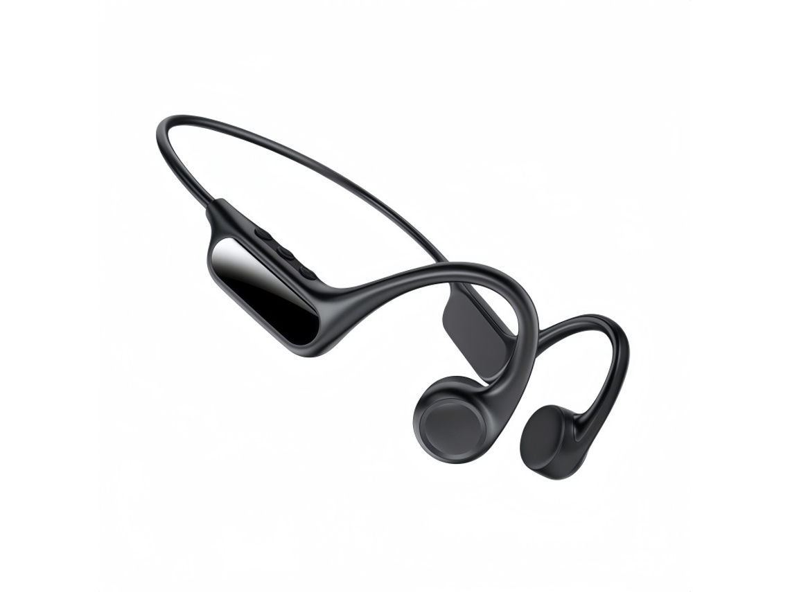 Auriculares Condução Óssea, Ipx5 Auriculares Natação À Prova Dágua SPQMENT (pretos)