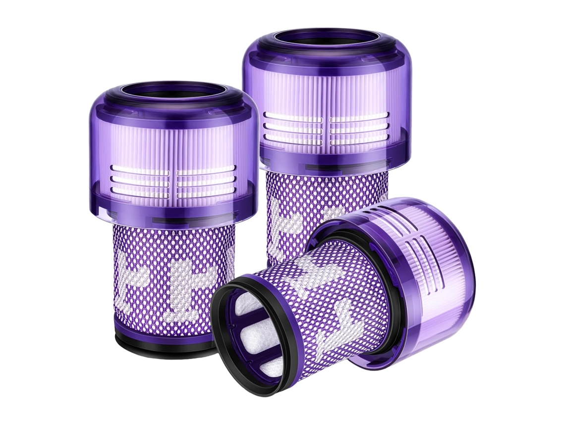 Acessórios Aspirador De Pó Para Dyson V12, Kit De Substituição De Filtros Com 3 Pcs Cuich