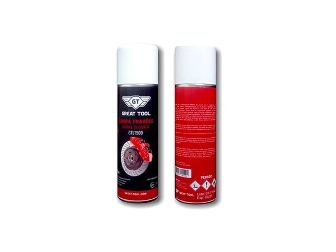 Spray Limpeza De Travões 12un 500ml 360º Great Tool Lt500