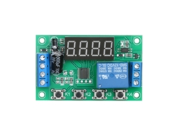 Módulo De Controle De Relé Com Monitor De Tensão Dc 12v Para Carregamento E Descarregamento