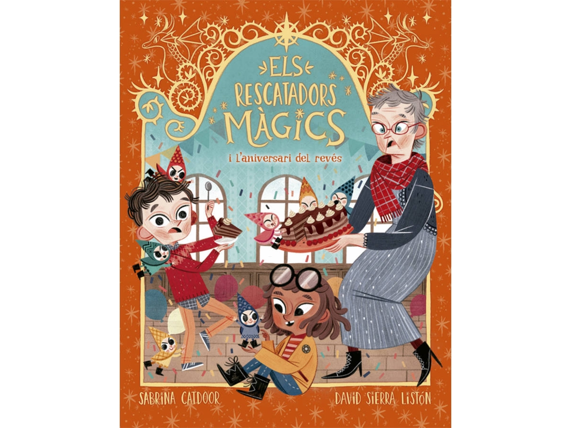 Livro Els Rescatadors Màgics I L'Aniversari Del Revès de Sabrina Catdoor (Catalão)