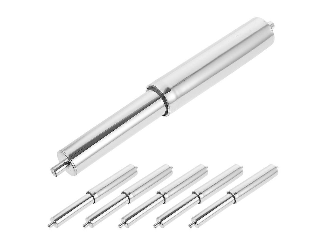 Suporte De Papel Higiênico De Reposição Com Mola, Eixo Retrátil Para Acessórios De Banheiro, Prata, Pacote Com 6 Unidades Aquaforge