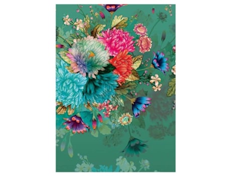 Caderno A5 pautado 25fl Aquarupella Flores 23309