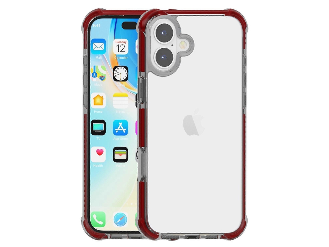 Capa Transparente Para Celular Iphone 16 Tputpepc