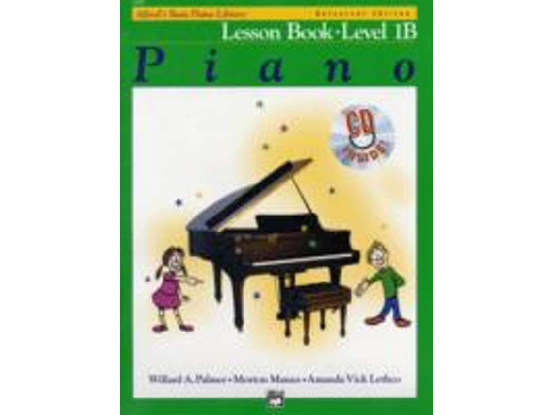 Livro Alfreds Basic Piano Library Lesson 1B de Morton-Manus-Amanda-Vick-Lethco-Willard-Palmer (Inglês)