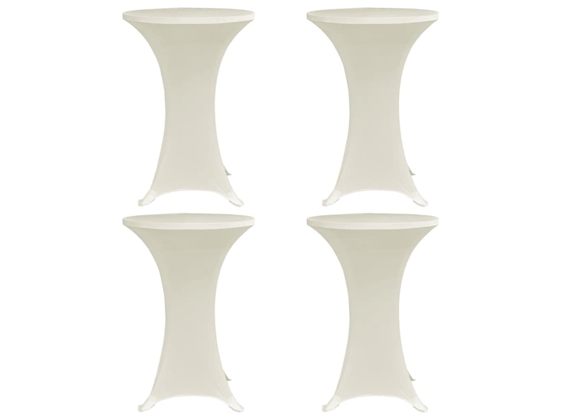 Table Cover, Table Covers Vidaxl Creme Tecido (60 Cm)