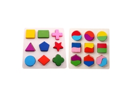 2pcs Placa De Geometria Allinless