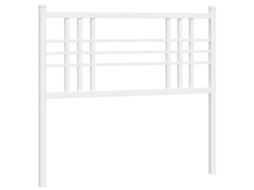 Cabeceira de substituição de 100 cm em metal branco, exclusiva da MAISON.