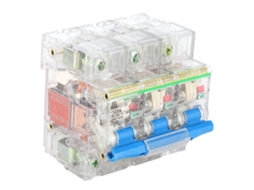 Disjuntor Miniatura Mcb Dz47 3p 690v Ca 63a Caixa Transparente (LxAxP cm) | S/MARCA