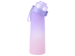 Garrafa de Água Esportiva de 650ml, Feita de Plástico Reutilizável. MDUG (roxa)
