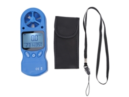 Anemômetro Digital Portátil Medidor De Velocidade Do Vento E Temperatura 0-30m/s