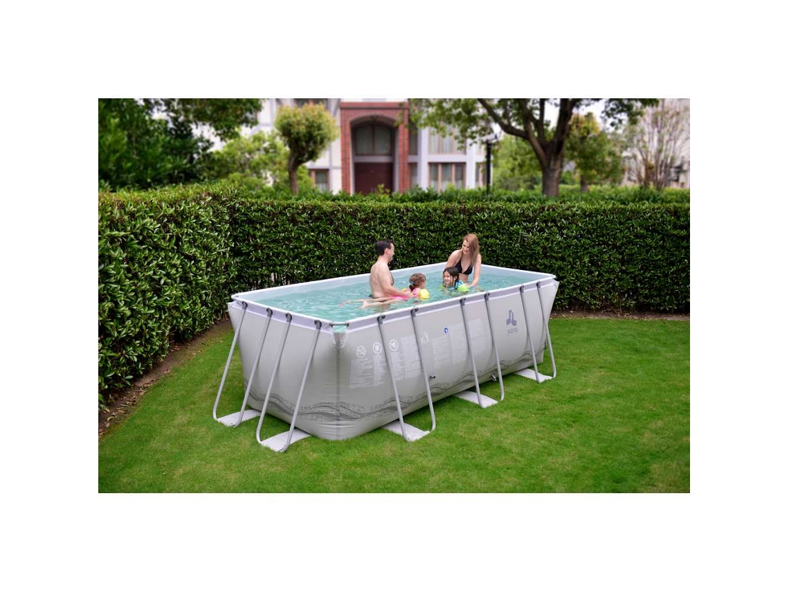 Piscina Retangular Elevada 400X207X122 Cm