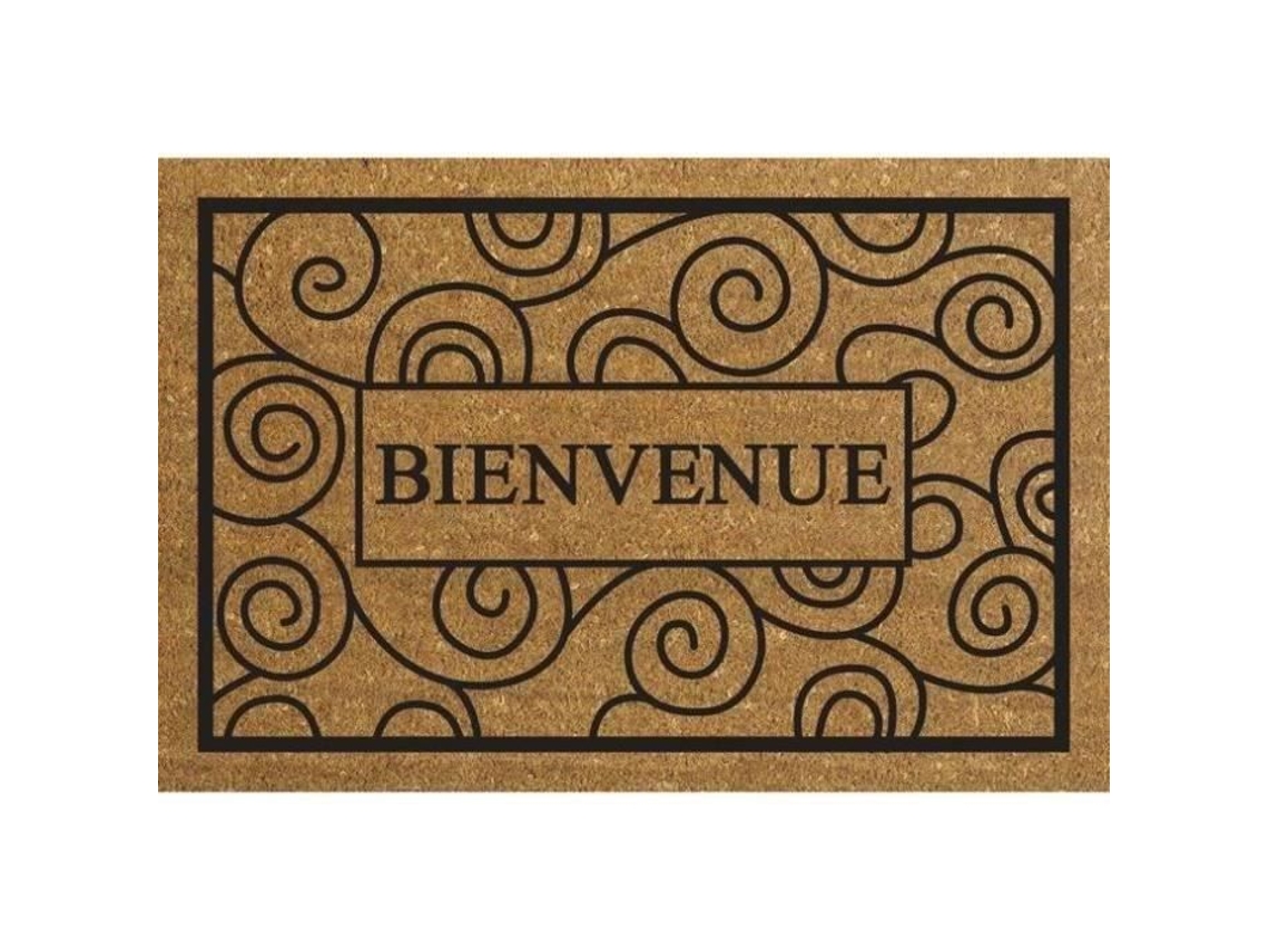 Tapete De Coco De Boas Vindas 40x60 Cm Idmat
