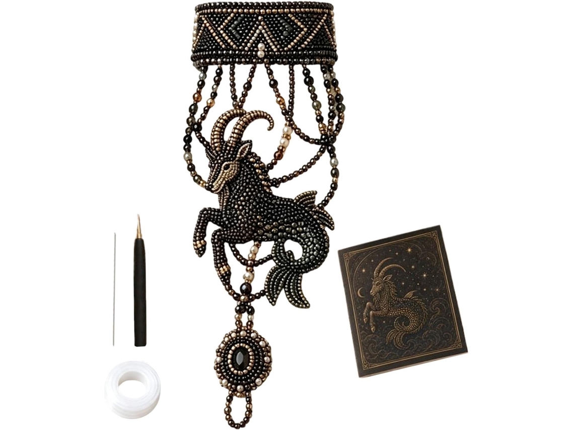Pulseira De Pérolas: Joias Artesanais Com Pingentes E Ferramentas.
