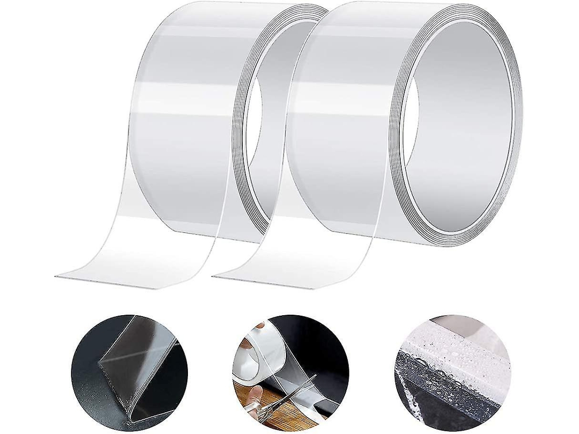 Cinta impermeable y antimofo para cocina y baño, sellada, transparente | S/MARCA