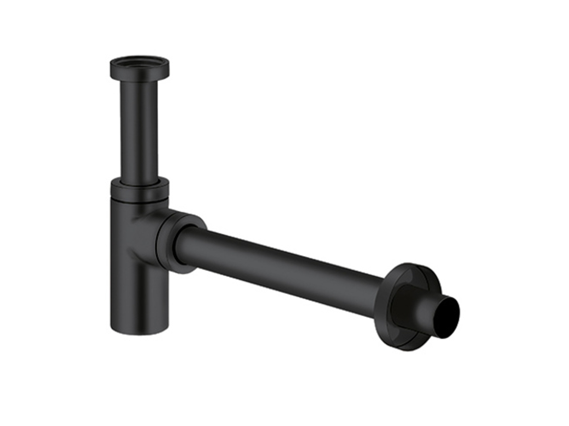 Design De Tampa De Odor Para Garrafa G 1 1/4, 1002039 00, Cor Preto Fosco Kludi