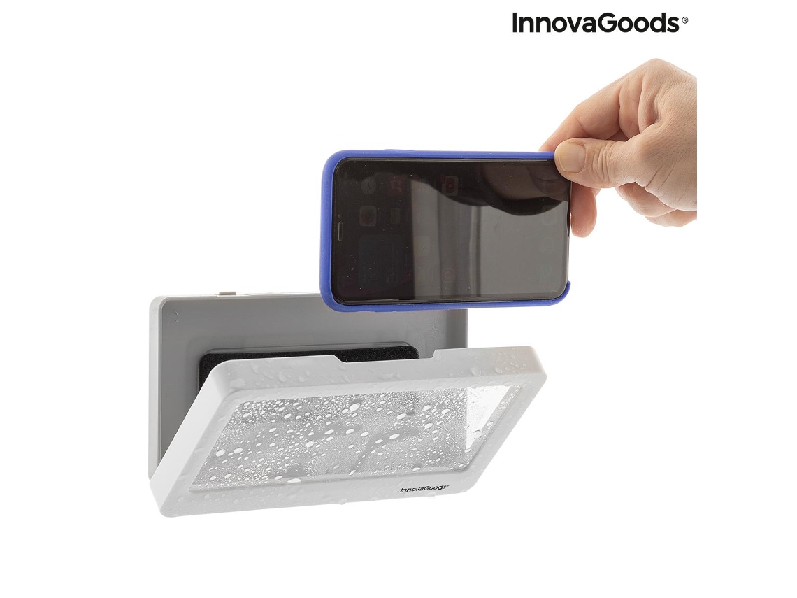 Capa Impermeável com Suporte de Parede para Smartphone Cashower Innovagoods