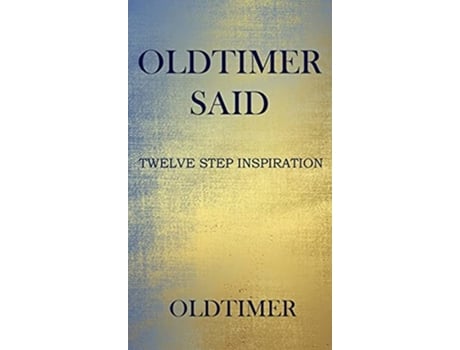 Livro Oldtimer Said De Oldtimer (inglês - Capa Dura)