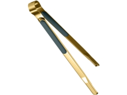 Pinça Multifuncional Ibasenice De 3 Peças Em Aço Inoxidável Para Churrasco, Cozinha, Com Design Serrilhado Pequeno E