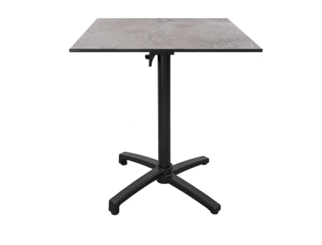 RESTOOTAB Mesa Snack Dobrável para Exterior 70X70 Pedra Clara