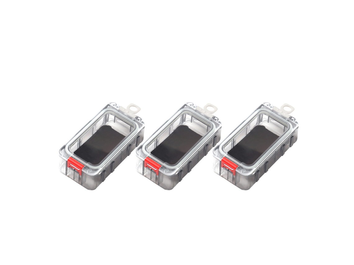 Caixa de Pesca Magnética Glow Noturno 3pcs