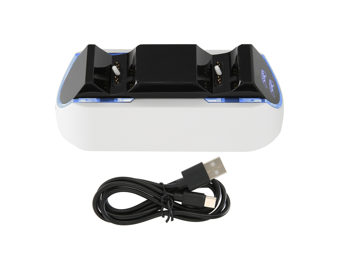 Estação de carregamento para controle de PS5 com adaptador de carregamento rápido CHABERLU