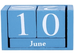 Blocos Calendário Decoração Simples