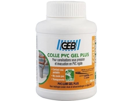 Gel Mais Cola De Pvc Geb 250 Ml Montagem De Tubo De Pvc Especial Para Água Potável Sem Thf