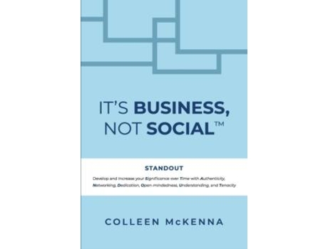 Livro Its Business, Not Social de Colleen McKenna (Inglês)