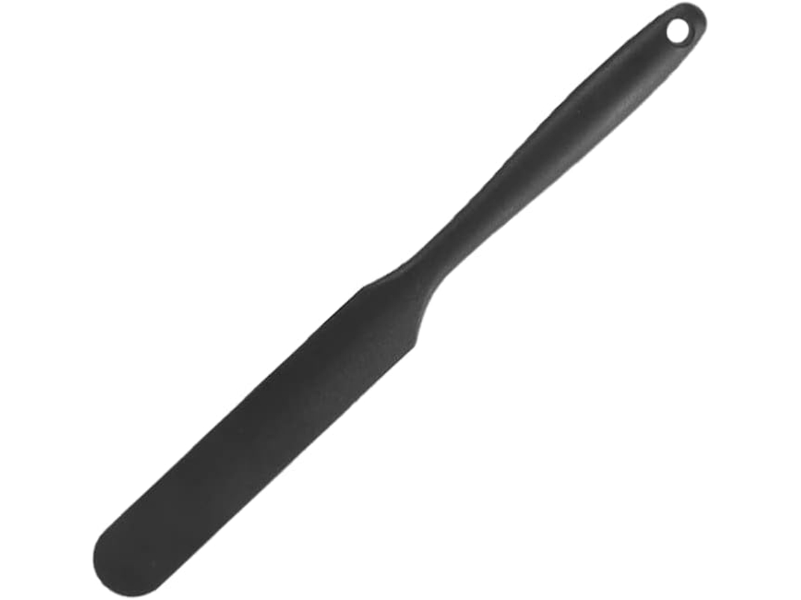 Espátula De Silicone - Raspador - Espátula De Confeitaria - Língua - Para Cozinhar, Assar, Misturar - Preto