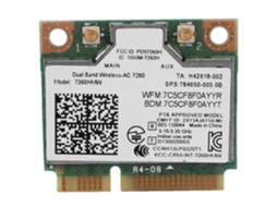 Lurelia Placa Wi-fi Mini Pcie Ac1200 Ac7260 Wi-fi 5 867 Mbps 1200 Mbps Dual Band 2,4/5 Ghz Bluetooth 4.0