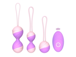 Vibrador de controle remoto Yizhood (Roxa)