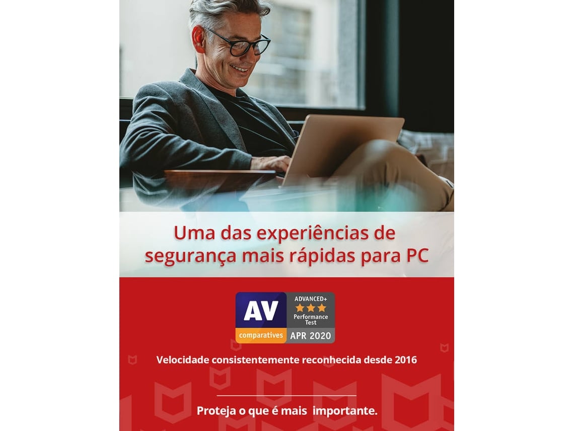 Software MCAFEE AntiVirus Plus (10 Dispositivos - 1 Ano - PC, Mac, Smartphone e Tablets - Formato Digital)