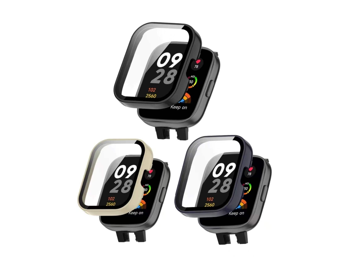Capa Panoona Para Redmi Watch6 Active Em Tpu Resistente A Quedas ,com 3 Unidades Combinação 5