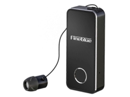 Fone De Ouvido Sem Fio Fineblue F2 Pro Bluetooth V5.0 2026 Com Viva-voz, Alerta Vibratório E Clipe De Fixação.