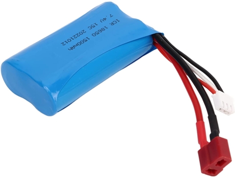 Peça para Telecomandados YUNIQUE GREEN-CLEAN-POWER 7.4V 1500Mah Bateria de Iões de Lítio de Alta Descarga T Plug Stable Rc Car Accessories 15C