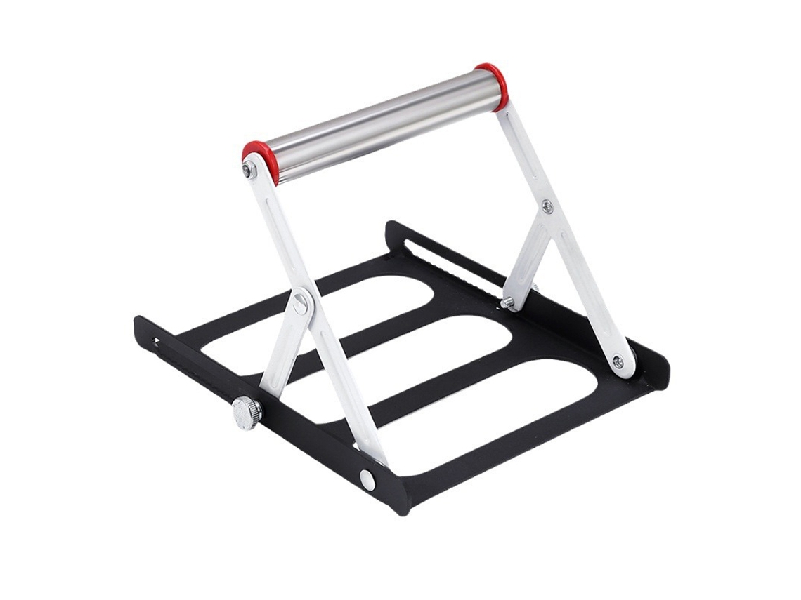 Estantería De Materiales Ajustable 55-135mm Para Máquina De Corte, Soporte Auxiliar Tripode Plegable Multifuncional