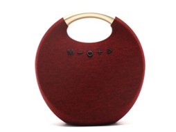 Alto falante Bluetooth Portátil de 5w MDUG (vermelho)