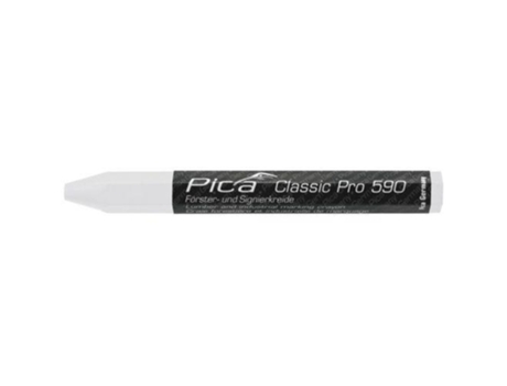 PICA-590/52-marcador industrial crayon classic pro branco (caixa 12)